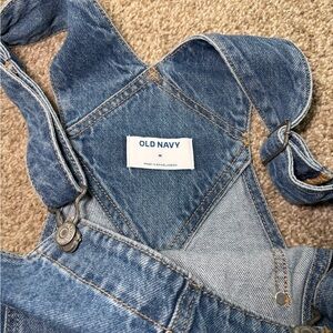 Old Navy Classic Blue Denim Overalls
